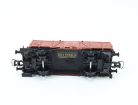 Trix Express H0 3414 offner Güterwagen Hochbordwagen braun 63 001 DB / Guss NEM