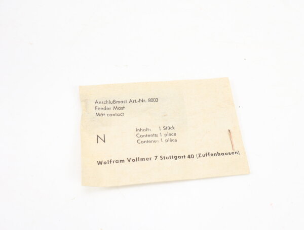 Vollmer N 8003 Oberleitung Mast Anschlussmast