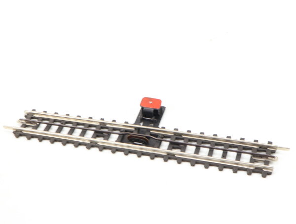 Trix Express H0 Gleismaterial manuelles Entkupplungsgleis Pappschwellen