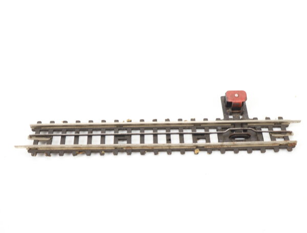 Trix Express H0 Gleismaterial manuelles Entkupplungsgleis Pappschwellen