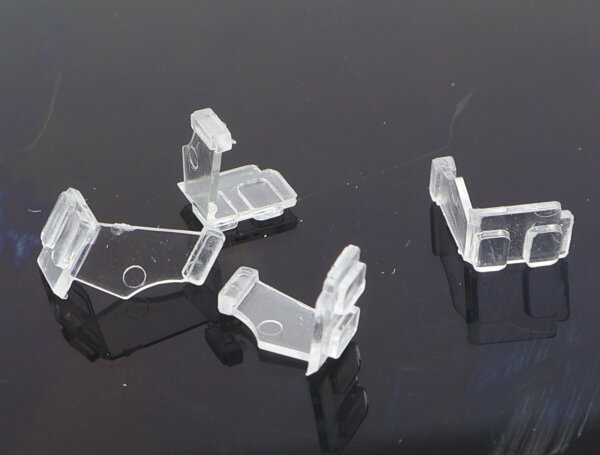 E1641 Fleischmann N 12/1193 Ersatzteil Fenstersatz links u. rechts für 7030