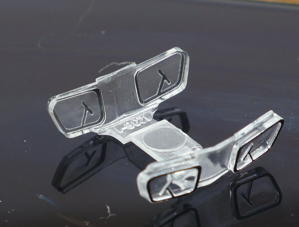 E1641 Fleischmann N 12/1236-0121 Ersatzteil Fenster zu Diesellok 7229