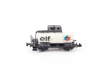 Minitrix N 3547 Güterwagen Kesselwagen "elf" 004 1 815-3 SNCF