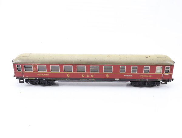 Märklin H0 4024 Personenwagen Speisewagen DSG 001001 WR4ümg DB rot / Blech