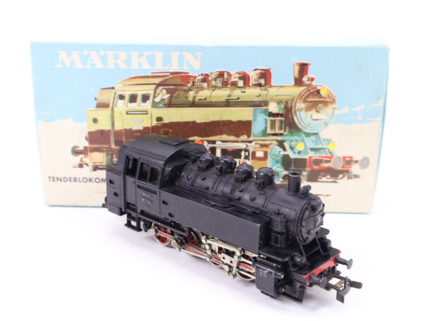 Märklin H0 3031 Dampflok Tenderlok BR 81 004 DB / TELEX Prüfsiegel