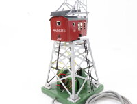 Märklin H0 7051 elektrischer Kran Drehkran mit Hebemagnet u. Stellpult