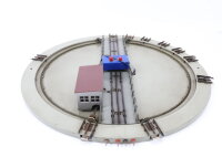 Märklin H0 7186 elektrische Drehscheibe mit Stellpult für M-Gleis / Blech
