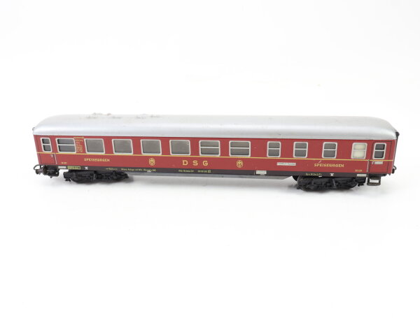 Märklin H0 4024 Personenwagen Speisewagen DB001001 36201 DSG rot / Blech