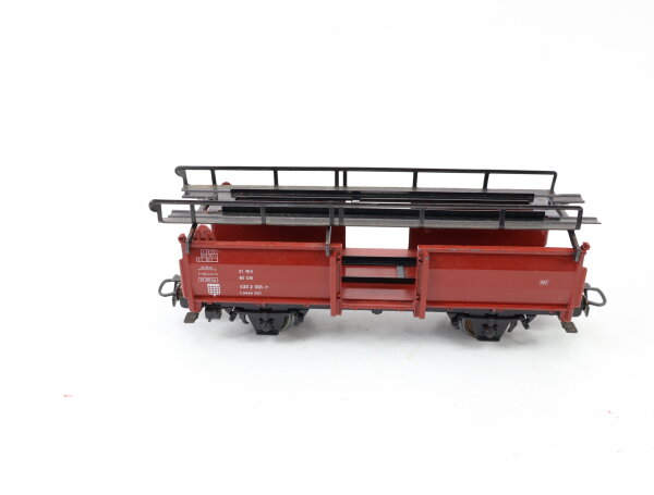 Märklin H0 4612 Güterwagen Autotransportwagen unbeladen 433 2 001-7 DB braun