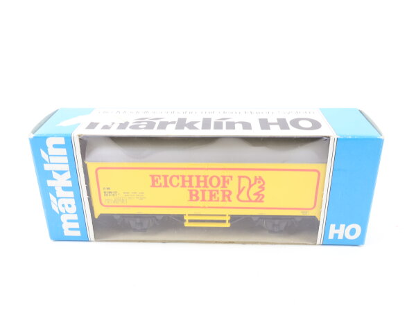 Märklin H0 4420 Güterwagen Bierwagen Kühlwagen "Eichhof Bier" 022 0 121-1 SBB