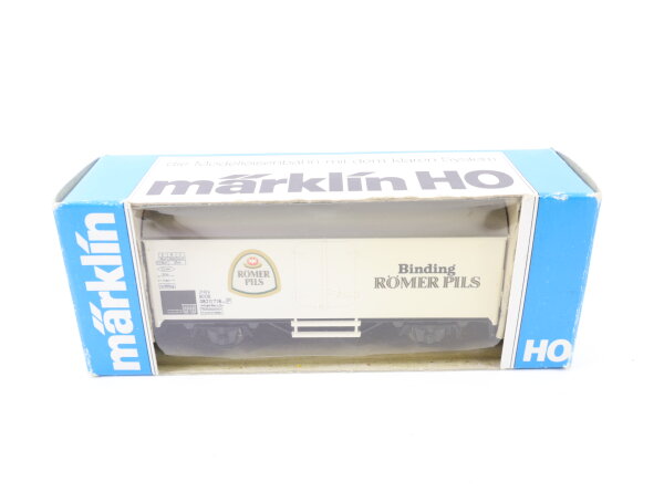 Primex Märklin H0 4597 Güterwagen Kühlwagen "Binding Römer Pils" 0 718-3 DB