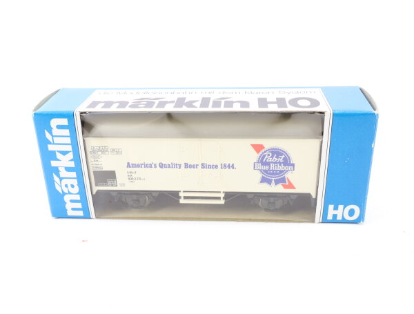 Märklin H0 4415 Güterwagen Bierwagen "Pabst Blue Ribbon"  806 2 274-9 DB / Somo