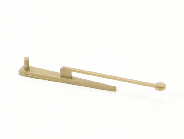 E1641 Fleischmann H0 12/2243-0102 Ersatzteil Herzstückspitze zu Weiche 6078/6079