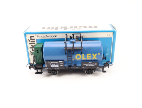 Märklin H0 4675 Güterwagen Kesselwagen mit Brhs. "OLEX" 502 151 / OVP