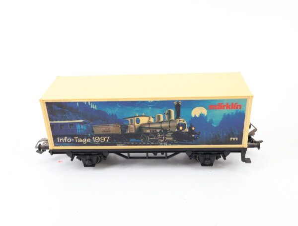 Märklin H0 4482.025 Güterwagen Containertragwagen "Info-Tage 1997" / MHI
