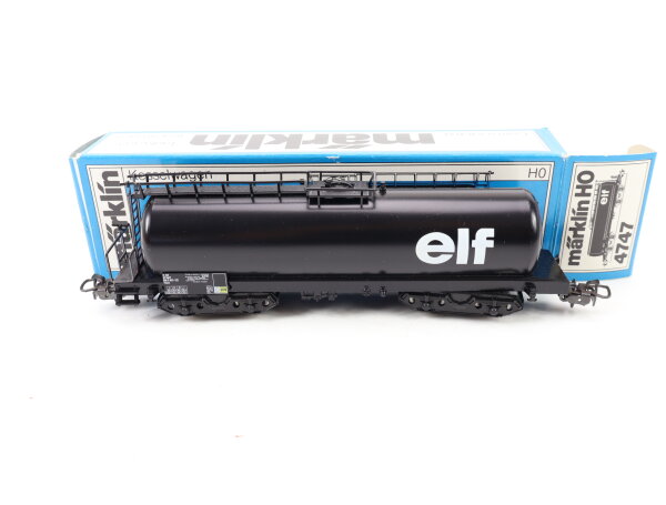 Märklin H0 4747 Güterwagen Kesselwagen "elf" schwarz  8 853-2 SNCF / OVP