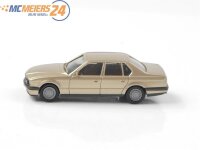 Herpa H0 030434 Modellauto PKW BMW 735i gold-metallic 1:87 E73