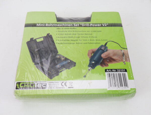 Chili Tec 22131 Mini-Bohrmaschine Set "Drill-Power V2"