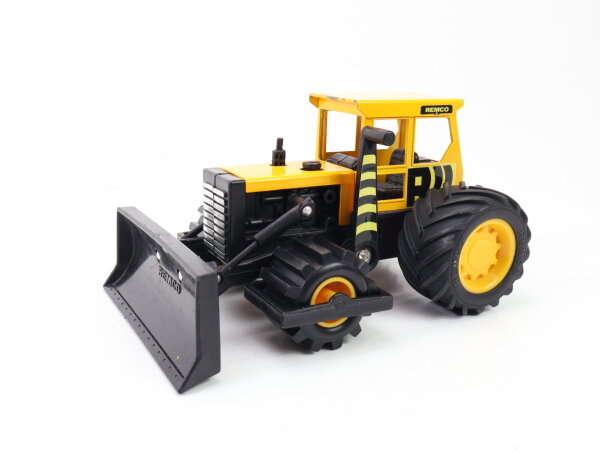 Spielzeug Modellfahrzeug Baufahrzeug Raupe Remco Radlader