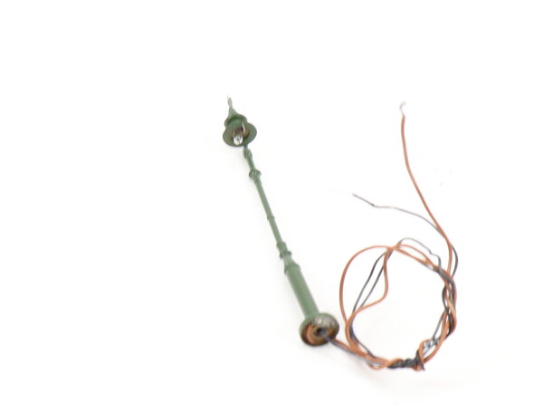 H0 Lampe Leuchte Parkleuchte 1-flammig mit Rundsockel grün 1:87