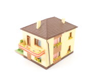 Vollmer Spur N 12069 Gebäude Wohnhaus  mit Garage Stadthaus Siedlungshaus 1:160