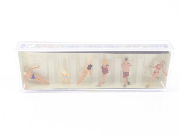 Preiser H0 10306 Figuren Set 6-tlg. Schwimmende in Badeanzug 1:87
