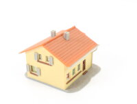 Faller Spur N B-22 2343 Gebäude Wohnhaus Siedlungshaus 1:160