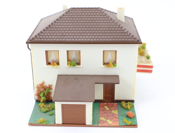 Vollmer Spur N 12069 Gebäude Wohnhaus mit Garage Stadthaus Siedlungshaus 1:160