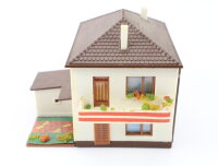 Vollmer Spur N 12069 Gebäude Wohnhaus mit Garage Stadthaus Siedlungshaus 1:160
