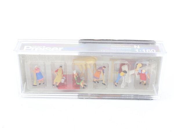 Preiser N 79051 Figuren-Set 6-tlg. "Hausfrauen beim Putzen" 1:160