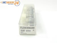 Fleischmann H0 5287 8701 K Güterwagen Rungenwagen mit Beton Fahrbahnteiler E554