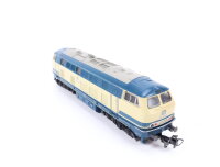 Märklin H0 3074 Diesellok ozeanblau-beige BR 215...