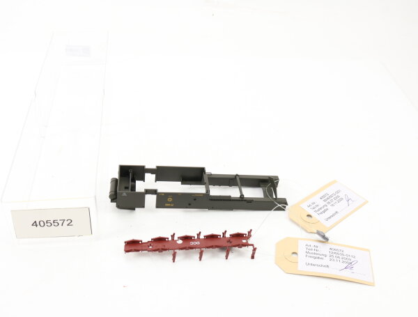 E1641 Fleischmann H0 405572 Ersatzteil Gehäuse Unterteil u. Stromabnehmereinsatz