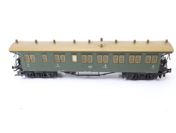 Märklin H0 4210 Personenwagen 2./3. Klasse 2455 BCCi K.W.St.E. grün / NEM