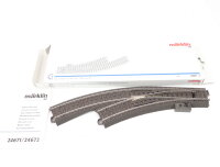Märklin H0 24671 Gleismaterial C-Gleis Weiche Bogenweiche links R1 360 mm / 30°