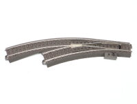 Märklin H0 24671 Gleismaterial C-Gleis Weiche Bogenweiche links R1 360 mm / 30°