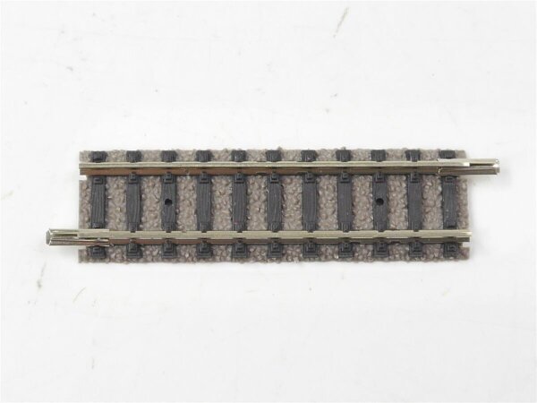 Fleischmann Spur N 9103 Gerades Gleis mit Bettung 55,5 mm Schiene piccolo 1:160