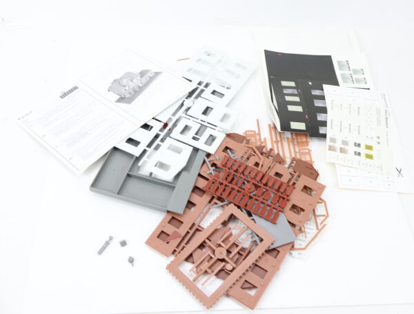 Plastoy H0 113 200 0 C Gebäude-Bausatz Bahnhof 1:87