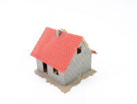 Spur H0 Gebäude Wohnhaus Rohbau Haus im Bau