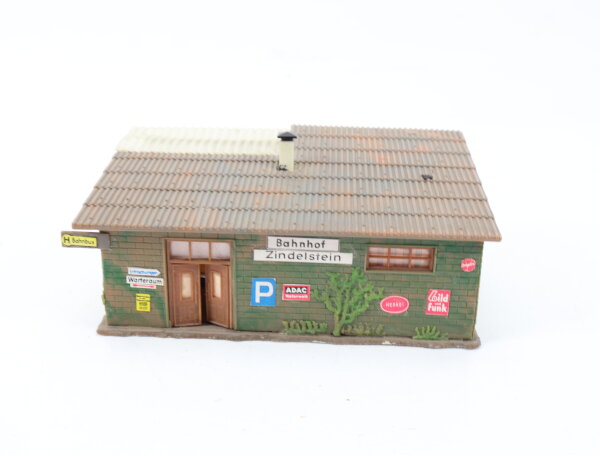 Faller H0 92/D Gebäude Bahnhof Zindelstein