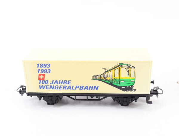 Märklin H0 44263 Güterwagen Containerwagen Sonderwagen "100 Jhr. Wenegeralpbahn"