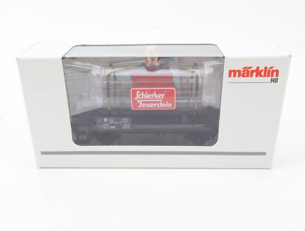Märklin H0 94173 Güterwagen Glaskesselwagen "Schieker Feuerstein" 000 7 645-3 MB