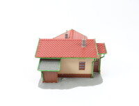 Faller H0  Gebäude Bahnhof Haltepunkt "Moosgrund" gebaut