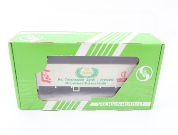 Sachsenmodelle H0 18662 gedeckter Güterwagen Tonnendach "Ostseebad Eckernförde"