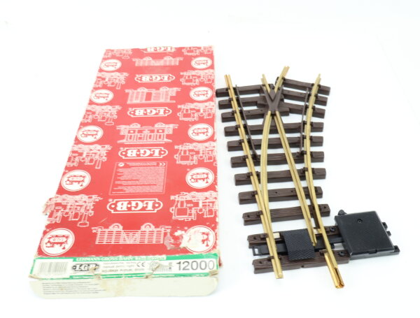 LGB Spur G 1200 Weiche Handweiche rechts R=600 mm