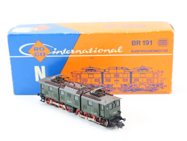 Roco N 02155 A Elektrolok E-Lok Gelenklok grün BR 191 001-7 DB