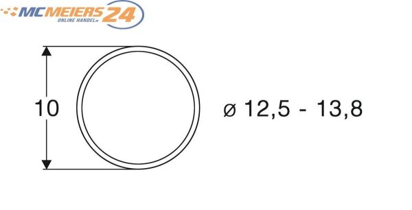 Roco H0 40066 Haftringsatz 12,5 bis 13,8mm