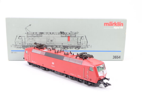 Märklin H0 3654 Elektrolok E-Lok rot BR 120 104-5 DB / Digital