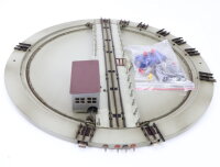 Märklin H0 7186 elektrische Drehscheibe mit Stellpult für M-Gleis / Blech