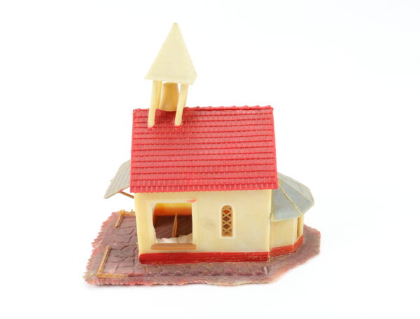 Spur H0 Gebäude kleine Kapelle Bergkapelle 1:87 gebaut
